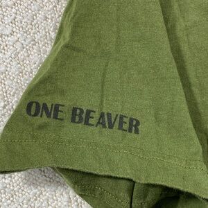 Green Graphic T-Shirt men’s or woman’s ONE BEAVER